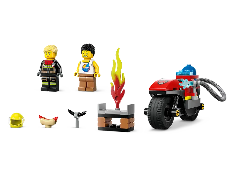 Lego city fire motorcycle online