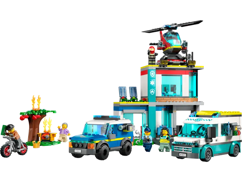 Lego city police discount station building set