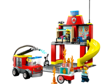 Load image into Gallery viewer, LEGO® City Fire Station and Fire Truck - 60375