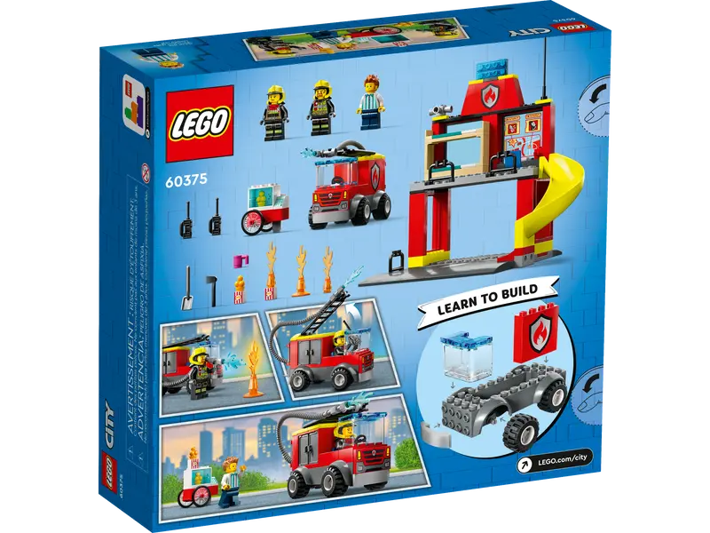 LEGO City Fire Station and Fire Truck 60375 LEGOLAND Florida Resort Online Shop