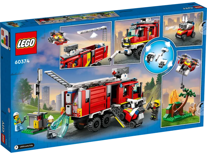 Lego city fire 2024 emergency
