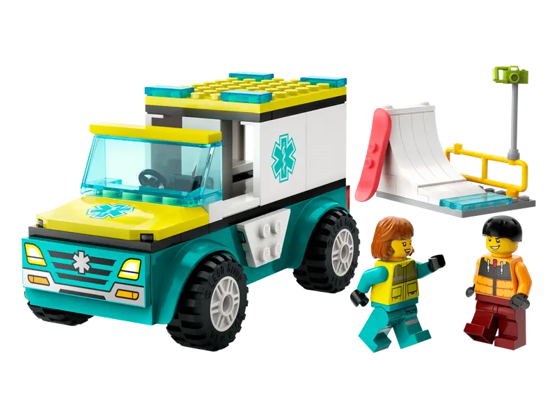 How to make a lego ambulance on sale