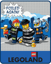 Load image into Gallery viewer, LEGOLAND® EXCLUSIVE! LEGO® CITY Foiled Again Throw