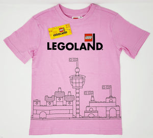 LEGOLAND® Exclusive Skyline Youth Tee Pink
