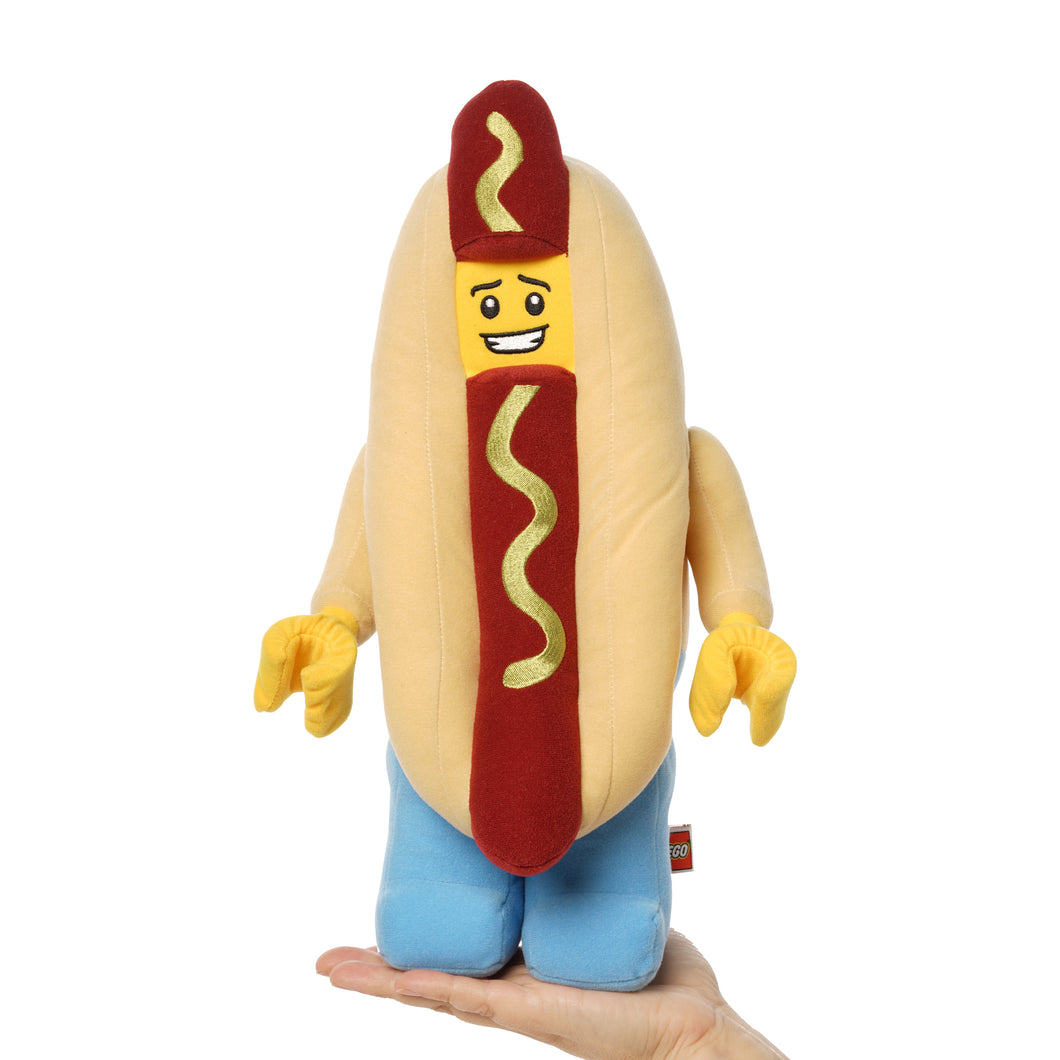 LEGO® Hotdog Guy Plush