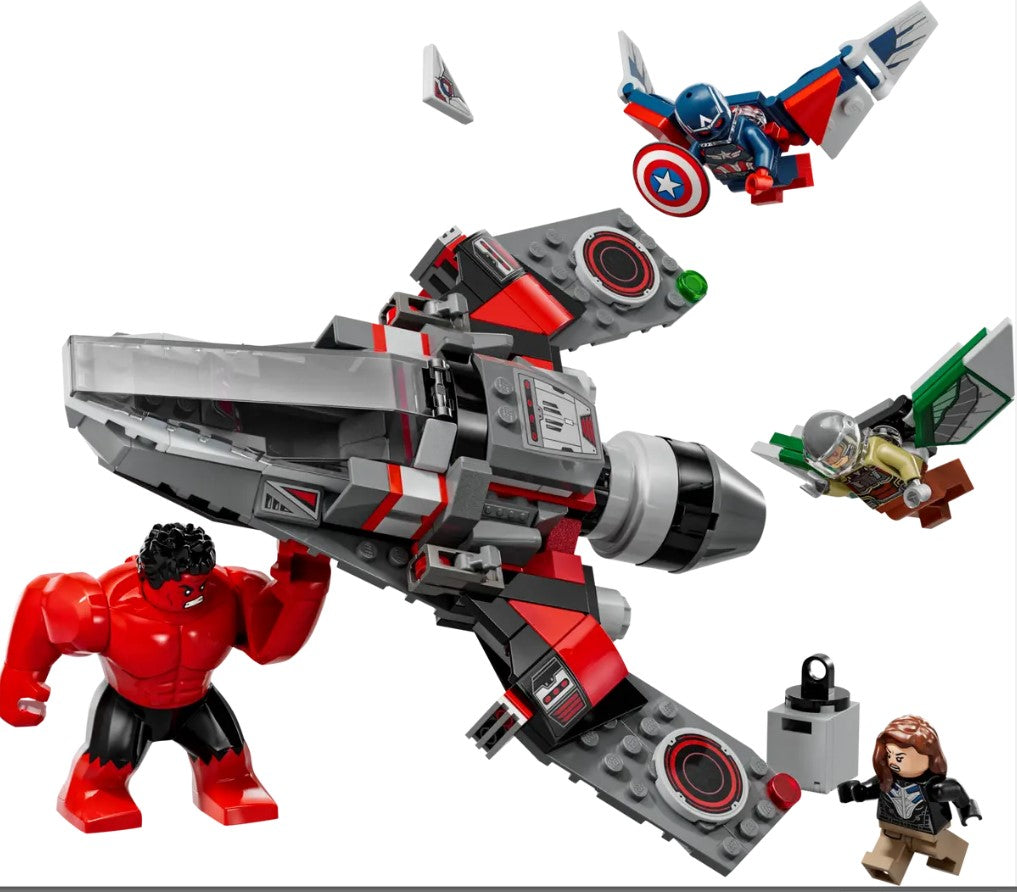 76292 Captain America vs. Red Hulk Battle