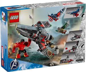 76292 Captain America vs. Red Hulk Battle