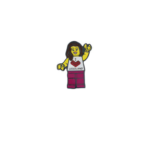 LEGOLAND® Exclusive LEGO® Minifigure™ Enamel Snap Button