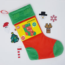 Load image into Gallery viewer, GREEN LEGO® BRICK STOCKING
