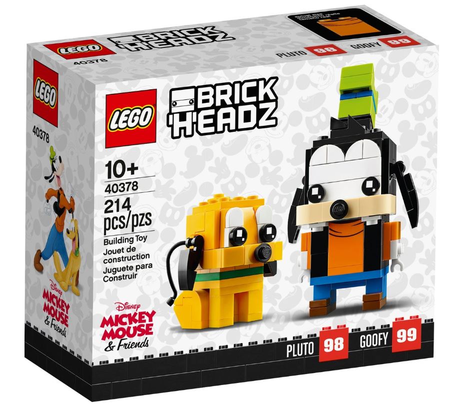 LEGO® Disney™ Goofy & Pluto BrickHeadz - 40378