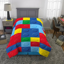 Load image into Gallery viewer, LEGO® Brick Reversible Comforter
