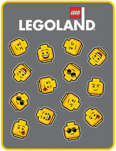 LEGOLAND® EXCLUSIVE!  LEGO® MINIFIGURE SMILES THROW