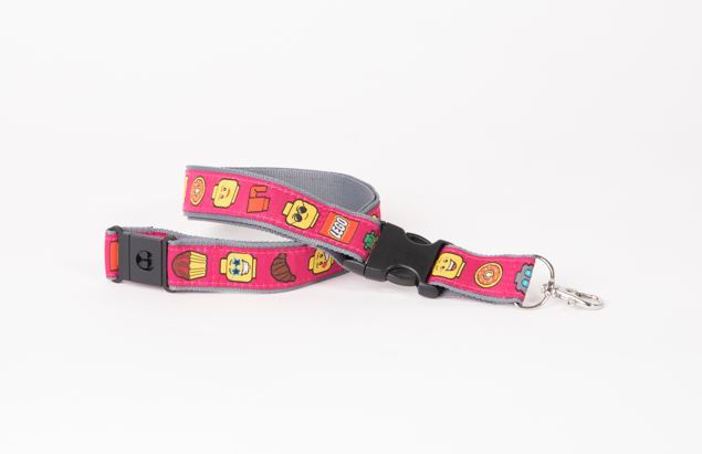 LEGO® Minifigure Emoji Lanyard